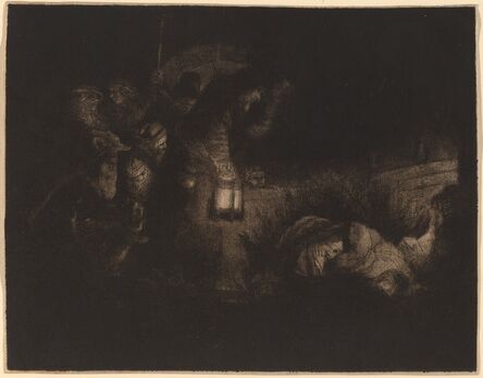 Rembrandt van Rijn, ‘The Adoration of the Shepherds: a Night Piece’, ca. 1652