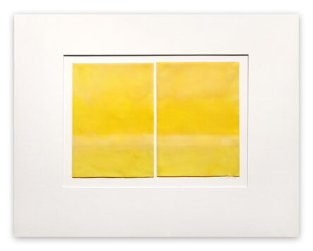 Janise Yntema, ‘Lemon Yellow (Abstract painting)’, 2015