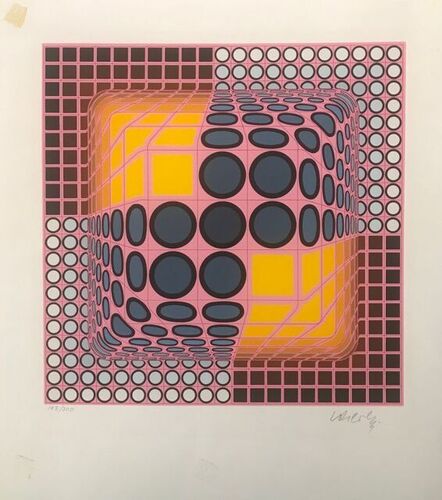 Victor Vasarely, ‘Jenge ’, ca. 1970