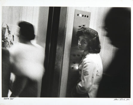 Robert Frank, ‘Elevator, Miami Beach, Florida’, 1955