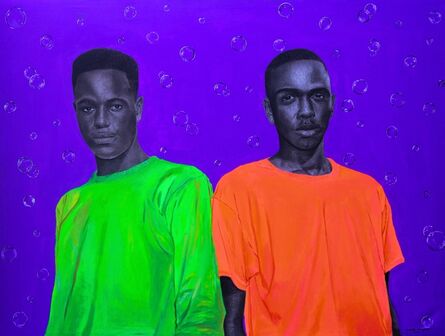 Olamide Ogunade, ‘Neon Brothers’, 2021