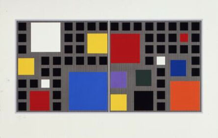 Jesús Rafael Soto, ‘Mur polychrome C.F.D.T.’, 1988