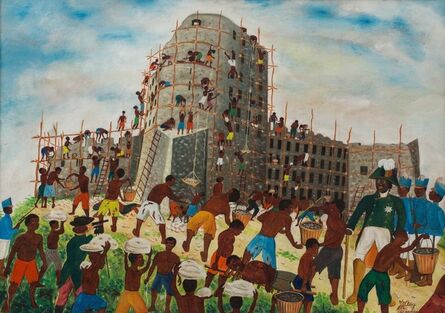 Jacques-Richard Chery, ‘King Christophe Inspires the Building of the Haitian Citadel’, ca. 1962