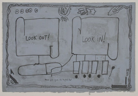 Jimmie Durham, ‘Look Out Look In’, 1992