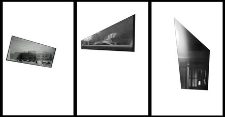 Barbara Rosenthal, ‘Triptych of Conceptual Photo Distortions: Moscow, New York, London’, 2012, 2017, 2019