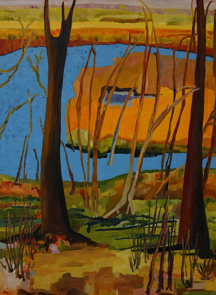 Yvonne Troxell Lamothe, ‘Black's Creek, Autumn’, 2020