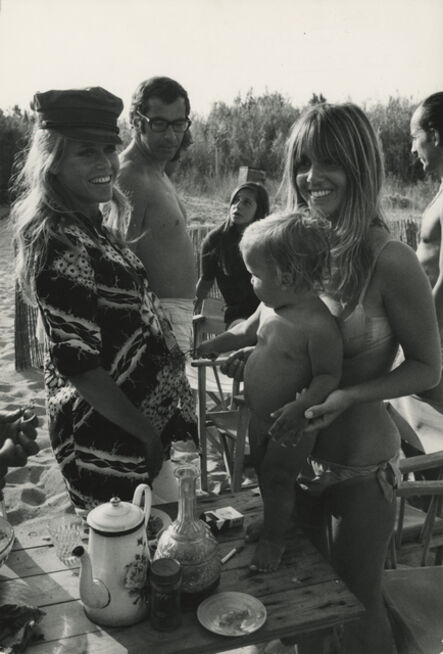 David Hurn, ‘Jane Fonda, Roger Vadim and friends’, 1968