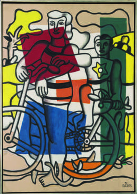 Fernand Léger, ‘Les deux cyclistes, la mère et l’enfant (The Two Cyclists, Mother and Child)’, 1951
