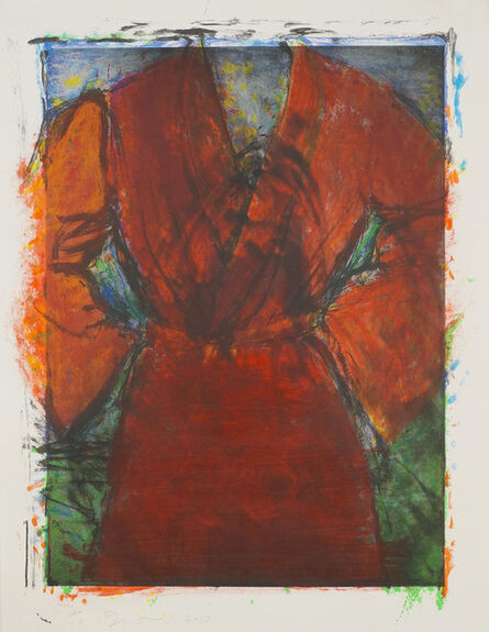 Jim Dine, ‘Robe with Wasp Nest’, 2013