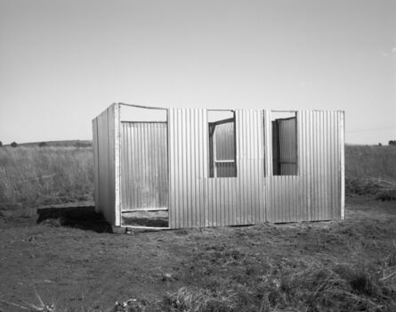 David Goldblatt, ‘Structures: A new shack under construction, Lenasia Extension 9, Lenasia, Johannesburg’, 1990