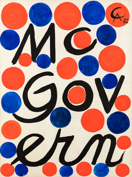 Alexander Calder, ‘McGovern’, 1972