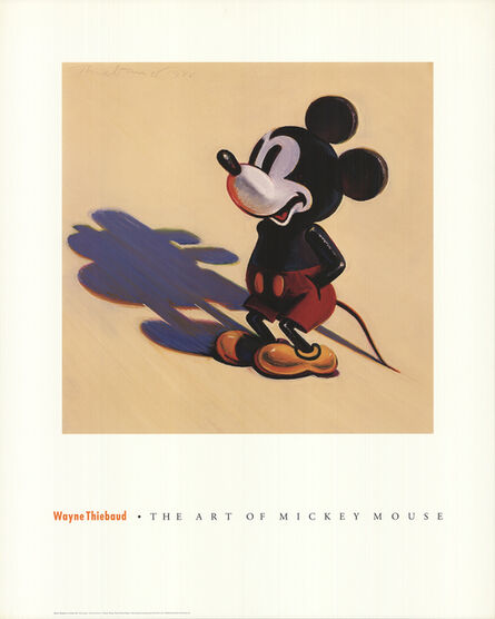 Wayne Thiebaud, ‘Toy Mickey’, (Date unknown)