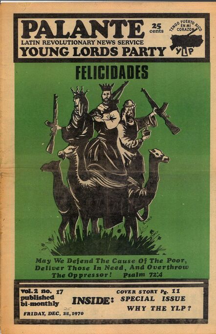 Young Lords Party, ‘Y.L.O. newspaper , v.2, n17’, 1970