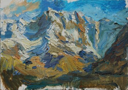 Ulrich Gleiter, ‘At Sunrise near Mt. Elbrus’, 2017