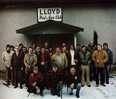Neal Slavin, ‘Group Portrait Lloyd Rod & Gun Club’, 1974