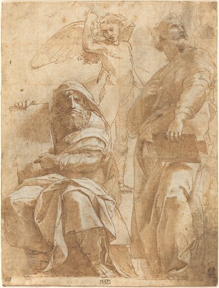 Raphael, ‘The Prophets Hosea and Jonah’, ca. 1510