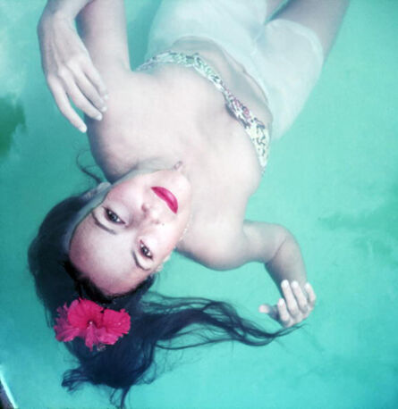 Slim Aarons, ‘Dip For Dolores, 1952: Dolores Del Rio swimming in Acapulco, Mexico’