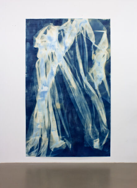Ulla von Brandenburg, ‘Vorhang Blau 16’, 2019