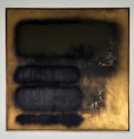 Michael Bevilacqua, ‘Erased Memory (Gold Standard)’, 2014