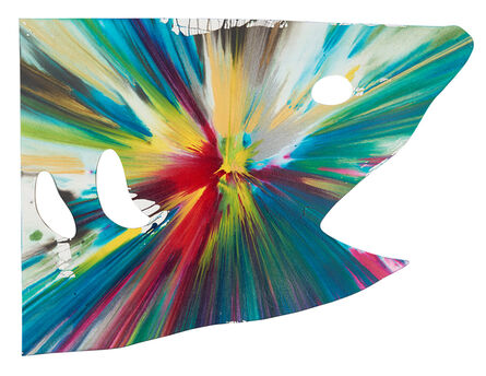 Damien Hirst, ‘Shark Spin Painting (Created at Damien Hirst Spin Workshop)’, 2009