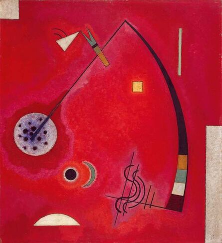 Wassily Kandinsky, ‘Gespannt im Winkel’, 1930