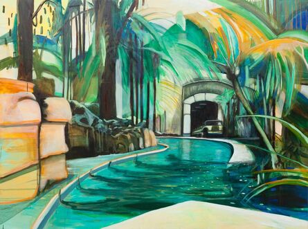 Louise Thomas, ‘Artificial Spring and Palms’, 2013
