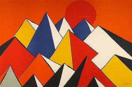 Alexander Calder, ‘Homage to the Sun ’, 1973