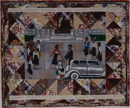 Faith Ringgold, ‘The Bitter Nest, Part 1: Love in the School Yard’, 1988