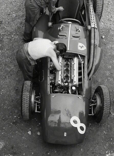 Jesse Alexander, ‘Ferrari Mechanic, Reims’, 1954