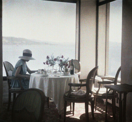 Jacques-Henri Lartigue, ‘Bibi au restaurant d'Eden Roc, Cap d'Antibes, France’, 1920