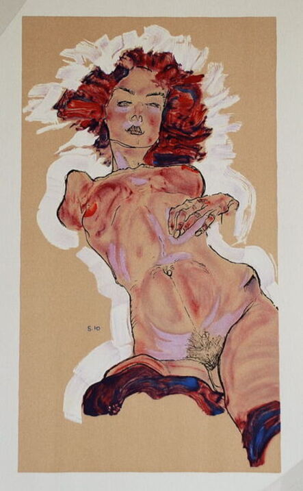 Egon Schiele, ‘La fille aux cheveux rouges’, 2007