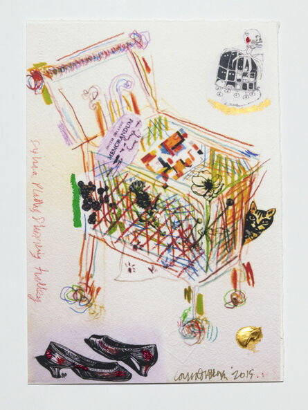 Conrad Atkinson, ‘Sylvia Plath's Shopping Trolley’, 2011