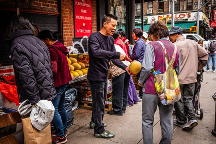 Louis Kravitz, ‘Shopping in Chinatown NYC’, 2018