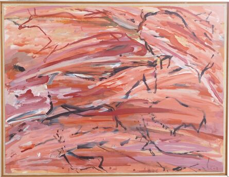 Elaine de Kooning, ‘Horses at Pech-Merle (Cave #20)’, 1984