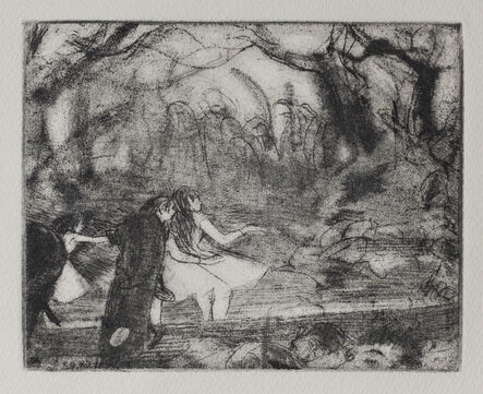 Edgar Degas, ‘Sur La Scene III (On Stage III)’, 1876-1877