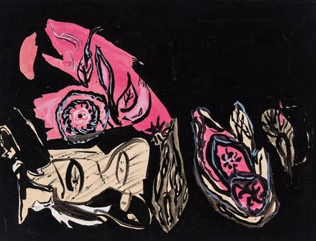 Ceri Richards, ‘Untitled (flower)’, 1953-1954