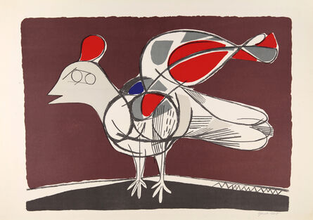 Josep Maria Garcia Llort, ‘Vogel’, 1963