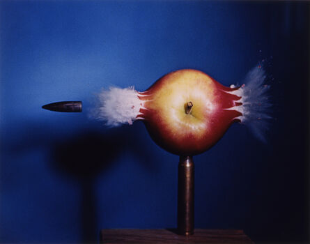 Harold Eugene Edgerton, ‘Bullet through the Apple, 1964’, 1973