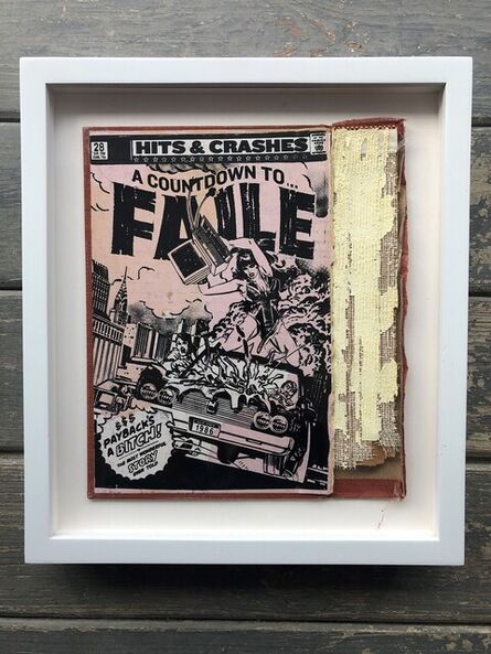 FAILE, ‘Hits & Crashes (Original Book Jacket) ’, 2012