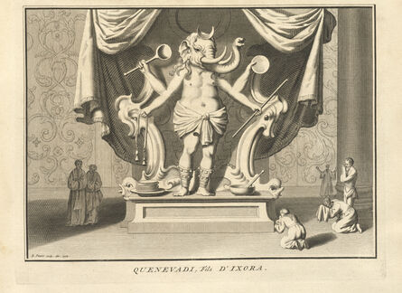 Bernard Picart, ‘Quenevadi, Son of Ixora’, 1723-1743