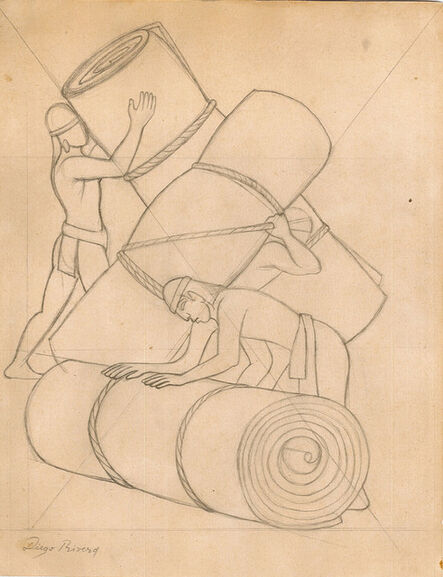 Diego Rivera, ‘Cargadores de Petates’
