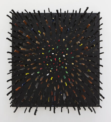 Farhad Moshiri, ‘Colored Knives on Black’, 2013