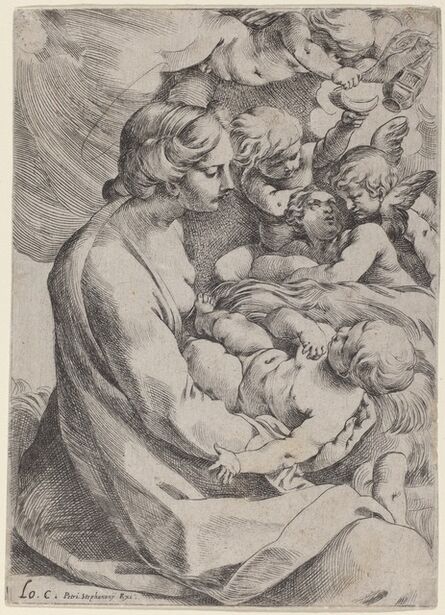 Lodovico Carracci, ‘Madonna and Child with Angels’, 1595/1610