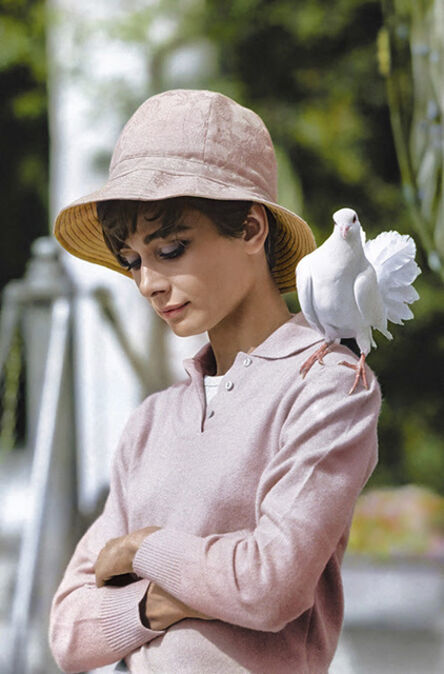 Terry O'Neill, ‘Audrey Hepburn with a Dove’, 2022