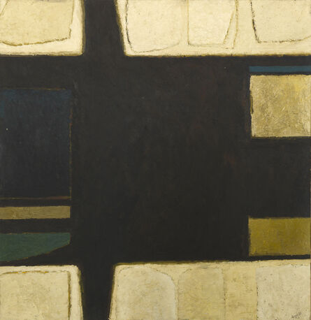 Alan Reynolds, ‘Structure - Bronze, White and Blue’, 1961