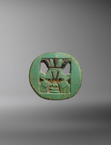 Unknown Egyptian, ‘Ancient Egyptian Faience Pendant with the Head of Bes’, Third Intermediate Period (ca. 10th-8th century B.C.)