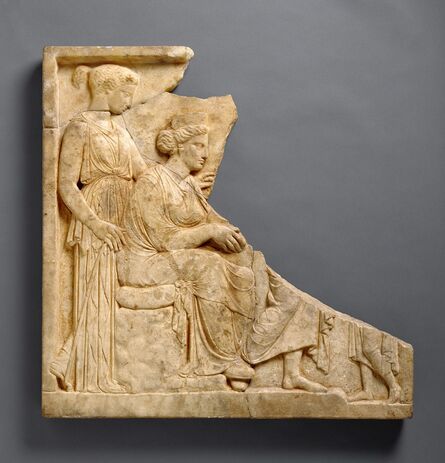 ‘Votive Relief to Demeter and Kore’, 425 -400 BCE