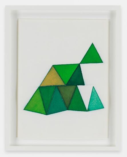 Mira Schendel, ‘Untitled (from the series Triangulos)’, ca. 1979