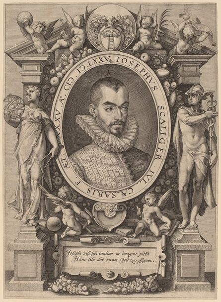 Hendrik Goltzius, ‘Josephus Scaliger’, 1592
