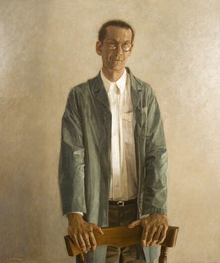 Paul Fenniak, ‘Portrait of a Man in a Green Coat’, 1995